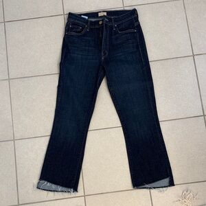 MOTHER Dark Indigo Flare Jeans